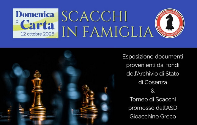 Domenica di Carta 2025 - Scacchi in famiglia